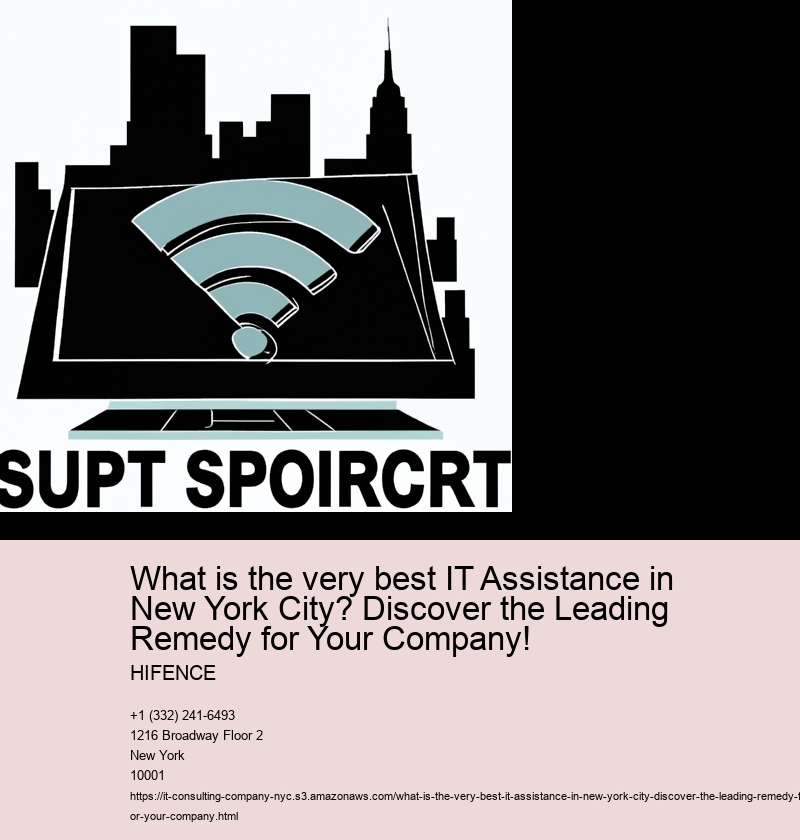What is the very best IT Assistance in New York City? Discover the Leading Remedy for Your Company!